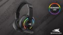 Słuchawki Gamingowe Baracuda BGH-021 Hydra Black LED Mikrofon USB mini Jack