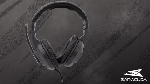 Słuchawki Gamingowe Baracuda BGH-021 Hydra Black LED Mikrofon USB mini Jack