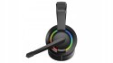 Słuchawki Gamingowe Baracuda BGH-021 Hydra Black LED Mikrofon USB mini Jack