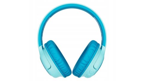Słuchawki nauszne PowerLocus Bobo Cat bezprzewodowe niebieskie dla dzieci