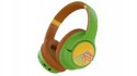 Słuchawki nauszne PowerLocus Bobo Cat bezprzewodowe zielone dla dzieci