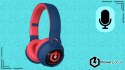 Słuchawki nauszne PowerLocus Buddy bezprzewodowe niebieskie LED dla dzieci