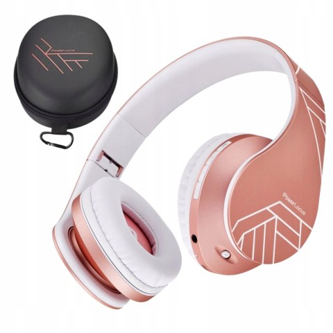 Słuchawki nauszne PowerLocus P2 Kids bezprzewodowe beżowe camo dla dzieci