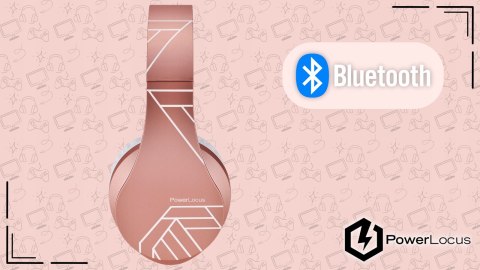 Słuchawki nauszne PowerLocus P2 Kids bezprzewodowe beżowe camo dla dzieci