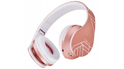 Słuchawki nauszne PowerLocus P2 Kids bezprzewodowe beżowe camo dla dzieci