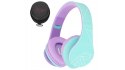 Słuchawki nauszne PowerLocus P2 Kids bezprzewodowe błękitne dla dzieci