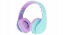 Słuchawki nauszne PowerLocus P2 Kids bezprzewodowe błękitne dla dzieci