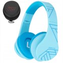 Słuchawki nauszne PowerLocus P2 Kids bezprzewodowe niebieskie dla dzieci