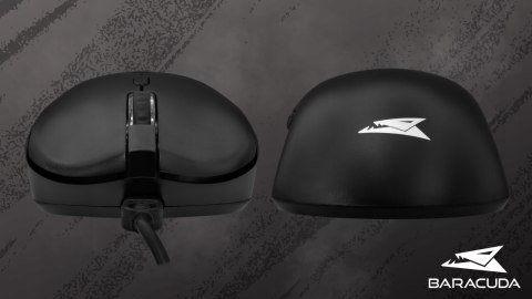 Zestaw Gamingowy Baracuda ORCA Black Gaming Combo Klawiatura + Mysz RGB USB