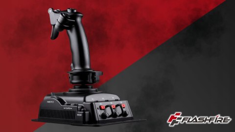 Joystick Flashfire Cobra V6 JS3601V USB PC Hall 4 osie do symulatorów lotu