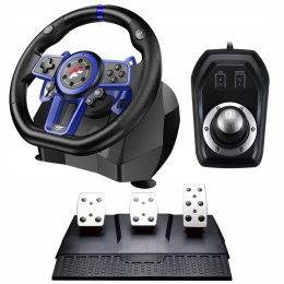 Kierownica Gamingowa FLASHFIRE F111 6 Biegów 270°/900° PC PS5 PS4 Switch