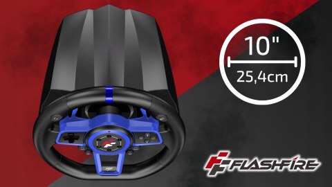 Kierownica Gamingowa FLASHFIRE F111 6 Biegów 270°/900° PC PS5 PS4 Switch