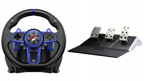 Kierownica Gamingowa FLASHFIRE F111 6 Biegów 270°/900° PC PS5 PS4 Switch