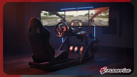 Kierownica Gamingowa FLASHFIRE IMOLA F107 6 Biegów 900° PC PS5 PS4 Xbox