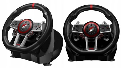 Kierownica Gamingowa FLASHFIRE Suzuka 6 Biegów 270°/900° PC PS4 Switch Xbox