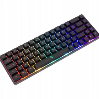 Klawiatura Gamingowa White Shark Ronin Black Membranowa LED 68 klawiszy