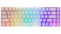 Klawiatura Gamingowa White Shark Ronin White Membranowa LED 68 klawiszy