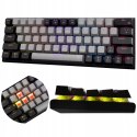 Klawiatura Gamingowa White Shark Wakizashi 2 Mechaniczna Red Switch RGB US
