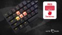 Klawiatura gamingowa White Shark Nagamaki USB Red Switch RGB US Mechaniczna