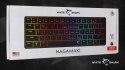 Klawiatura gamingowa White Shark Nagamaki USB Red Switch RGB US Mechaniczna
