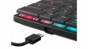 Klawiatura gamingowa White Shark Nagamaki USB Red Switch RGB US Mechaniczna