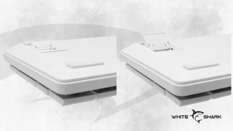 Klawiatura gamingowa White Shark Nagamaki USB Red Switch RGB US Mechaniczna