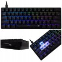 Klawiatura gamingowa White Shark Shinobi 2 Black USB Blue Switch RGB US