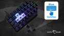 Klawiatura gamingowa White Shark Shinobi 2 Black USB Blue Switch RGB US