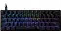 Klawiatura gamingowa White Shark Shinobi 2 Black USB Blue Switch RGB US