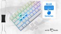 Klawiatura gamingowa White Shark Shinobi 2 White USB Blue Switch RGB US