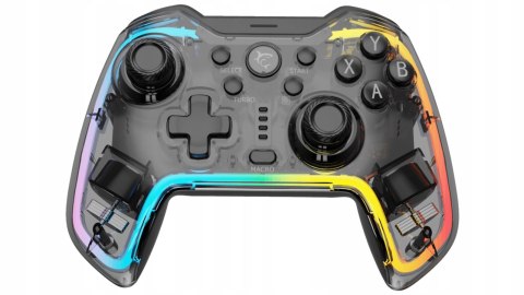 Kontroler White Shark Praetorian Pad Bezprzewodowy RGB PC PS3 PS4 Switch