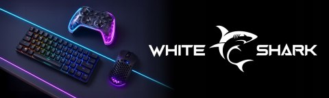 Mysz Gamingowa White Shark Dagonet Bezprzewodowa 24000 DPI 1000Hz Czarna