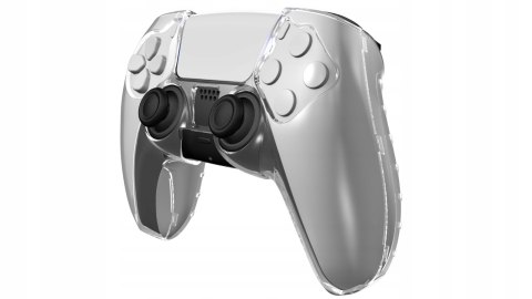 Przeźroczyste Etui Silikonowe na Pad PS5 DualSense FlashFire P801 Obudowa