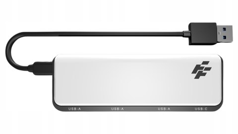 Rozdzielacz Hub USB do PS5 FlashFire AHUB155 - 3×USB-A, 1×USB-C