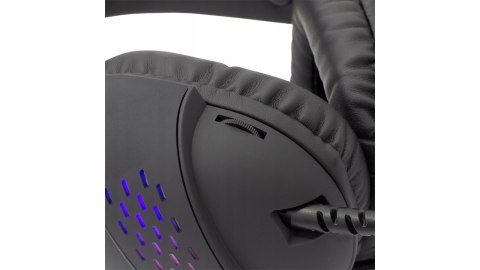 Słuchawki Gamingowe White Shark OX RGB 50mm Mikrofon GH-2140 2x Jack + USB