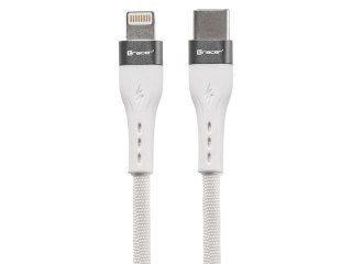 Kabel Tracer USB C Lightning 1 m biały 60W szybkie ładowanie iPhone iPad