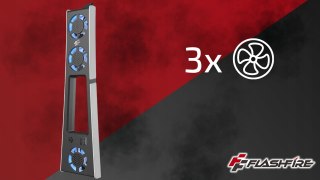 Wentylator chłodzący FlashFire P703 Ultra PlayStation 5 PS5 Slim USB 3xFan