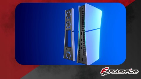 Wentylator chłodzący FlashFire P703 Ultra PlayStation 5 PS5 Slim USB 3xFan