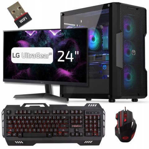 BSG Raptor V29 AMD Ryzen 5 NVIDIA GeForce RTX 4060 32GB DDR4 1000GB SSD Windows 11 Home