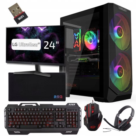 BSG Raptor V30 AMD Ryzen 7 NVIDIA GeForce RTX 4060 32GB DDR4 1000GB SSD Windows 11 Home