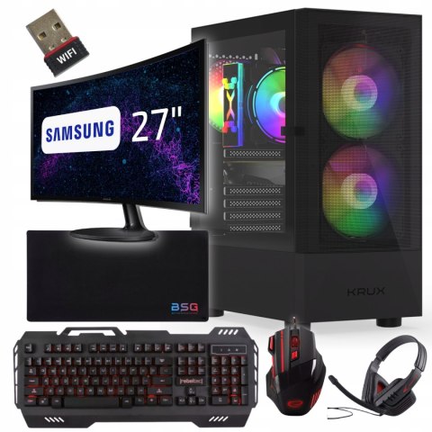 BSG Raptor V31 AMD Ryzen 7 NVIDIA GeForce RTX 4060 32GB DDR4 1000GB SSD Windows 11 Home