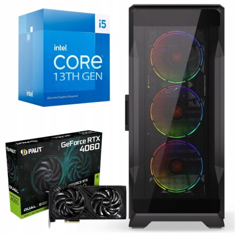 BSG Raptor V10 Intel Core i5 NVIDIA GeForce RTX 4060 16GB DDR4 2000GB SSD Windows 11 Pro