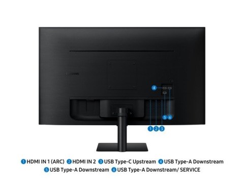 Samsung Monitor 32 cale 16:9 4K 3840x2160 4-ms LS32FM702UUXEN