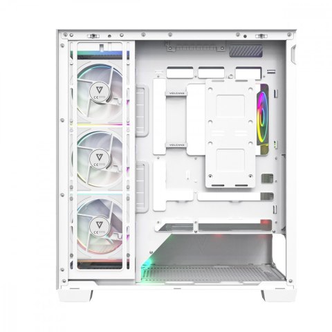 MODECOM Obudowa PC VOLCANO STELLAR PLUS ARGB MIDI 5F Biała