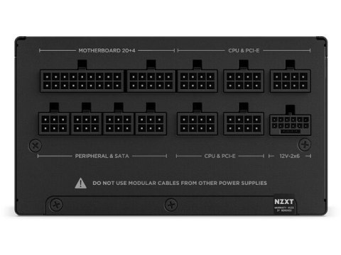 NZXT Zasilacz C850 850W Modularny 80+ GOLD ATX 3.1