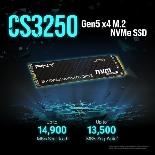 PNY Dysk SSD 2TB M.2 2280 PCi5.0 M280CS3250-2TB-TB