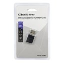 Qoltec Bezprzewodowy mini Adapter Wi-Fi 6 | Standard AX | Bluetooth 5.4 | USB | 900Mbps