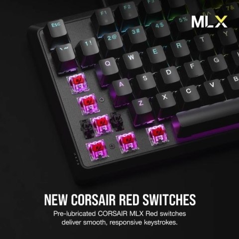 Corsair Klawiatura mechaniczna K70 Core RGB czarna