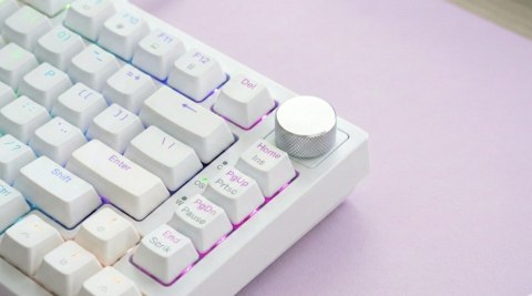 Savio Klawiatura magnetyczna ASTRAL White OUTEMU White jade RGB