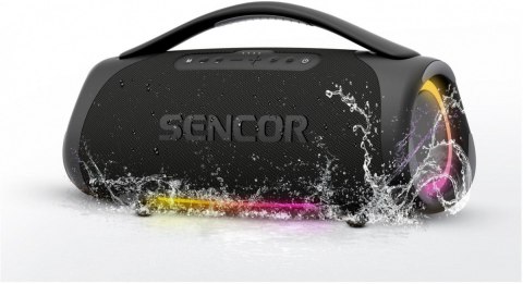 Sencor Głośnik bluetooth Resonex Mega Moc 190W, IPX7, TWS(99szt.), LED